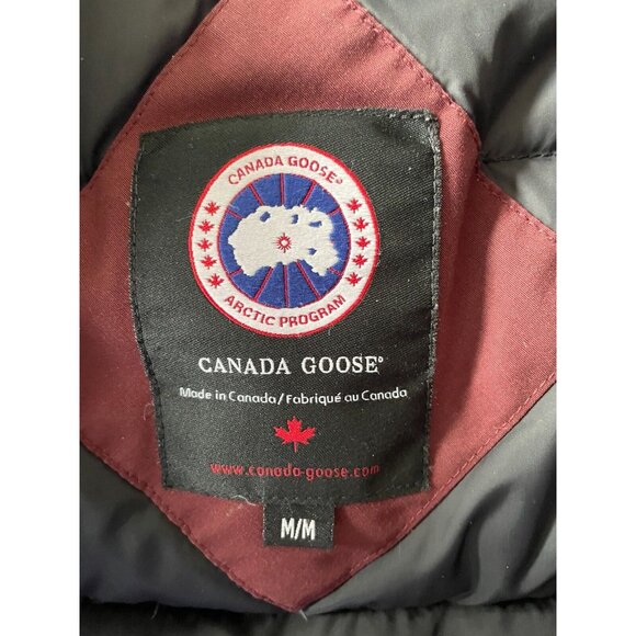 Canada Goose KENSINGTON Down Parka NO FUR 2506L Sz M Jacket Plum - Picture 16 of 16